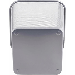 Корзина для бумаг BRAUBERG Germanium 237976 (серебристый)