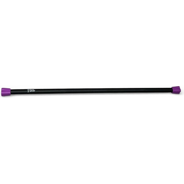 Бодибар Atlas Sport 3.8 кг (черный/фиолетовый)