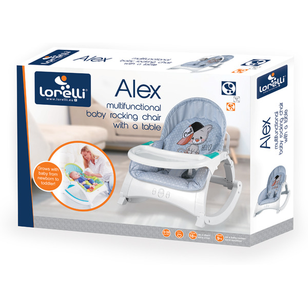 Шезлонг LORELLI Alex Grey Cool Cat