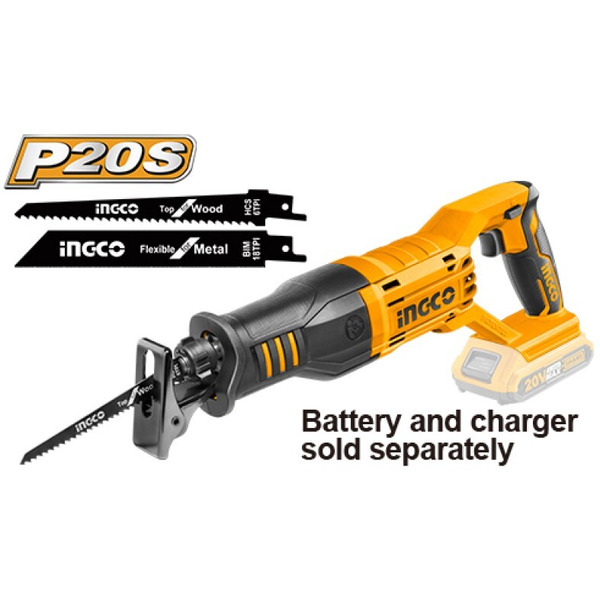 Сабельная пила Ingco CRSLI1151 (без АКБ и ЗУ)