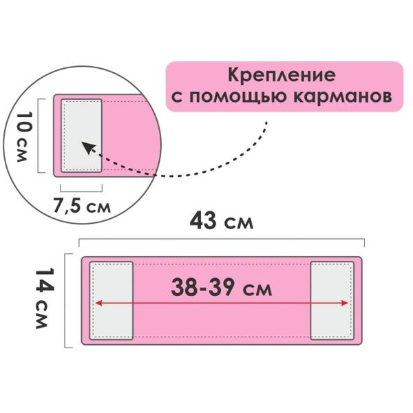 Сменная насадка для швабры PERFECTO LINEA 44-431011