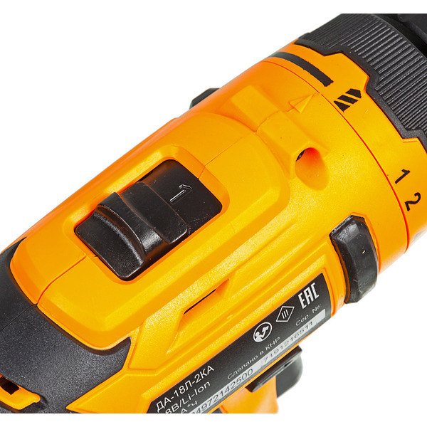 Дрель-шуруповерт Вихрь ДА-18Л-2КА (72/14/25)