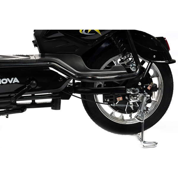 Электровелосипед NOVA EC-03 черный (без цепи)
