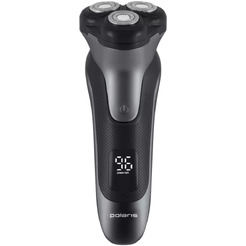 Бритва электрическая POLARIS PMR 0420R flex&float 4D PRO (черный/графитовый)