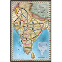Настольная игра Hobby World 915678 Ticket to Ride: Индия и Швейцария