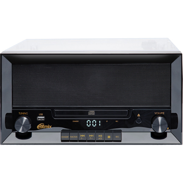 Виниловый проигрыватель RITMIX LP-400B Black
