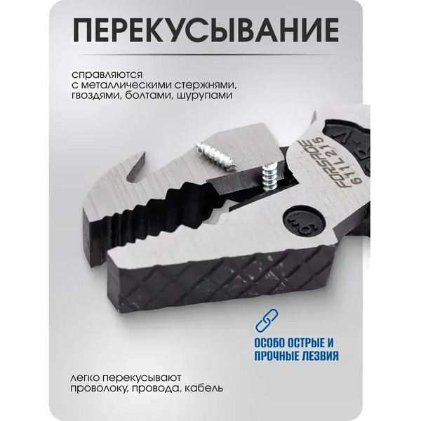 Плоскогубцы Forsage F-611L215
