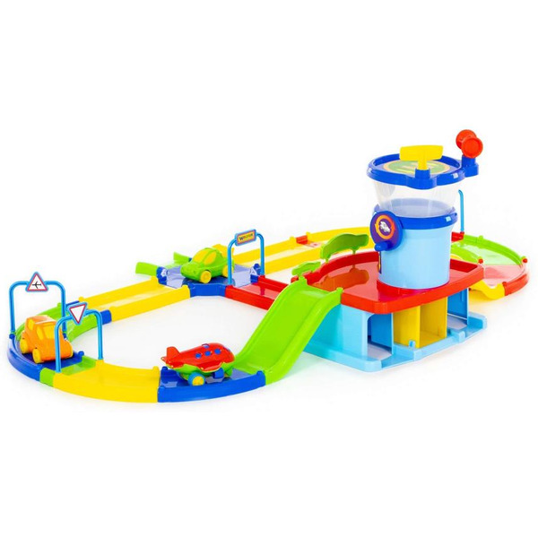 Аэропорт Полесье  Play City с дорогой (в коробке) 40404