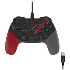 Геймпад A4Tech Bloody GP30 Sports (черный/красный)