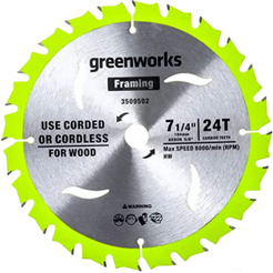 Пильный диск Greenworks 2943407