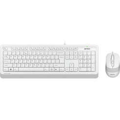 Клавиатура + мышь A4Tech Fstyler F1010 (белый/серый)