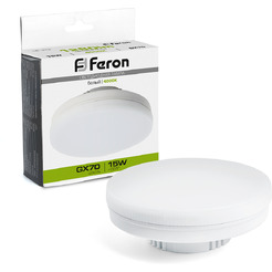 Лампочка Feron LB-472 GX70 15 Вт 4000 К