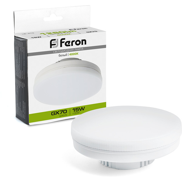 Лампочка Feron LB-472 GX70 15 Вт 4000 К