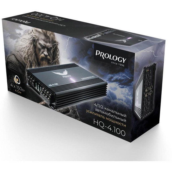 Автомобильный усилитель Prology HQ-4.100