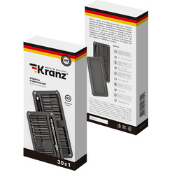 Набор отверток прецизионных Kranz KR-12-4752 (30 предметов)