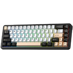 Клавиатура AULA F65 (White-Black-Pink)