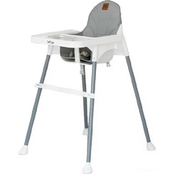 Стульчик для кормления VipBaby Loft lux (серый)