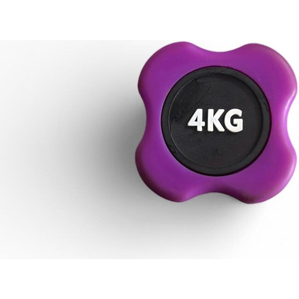 Бодибар Atlas Sport 3.8 кг (черный/фиолетовый)