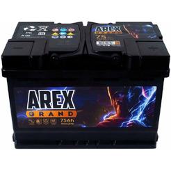 Автомобильный аккумулятор AREX Grand R+ ARG750S (75 А·ч)