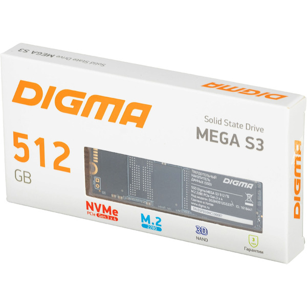 SSD Digma Mega S3 512GB DGSM3512GS33T