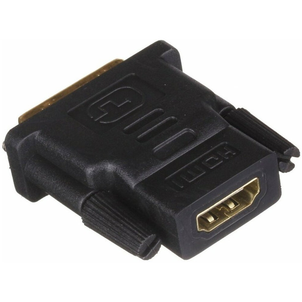 Переходник DVI-D-HDMI ExeGate EX-HDMI-DVI-2 (25M/19F, v 1.4b, позолоченные контакты, экран) EX191105RUS
