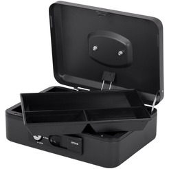 Ящик для денег BRAUBERG 291353 (черный)