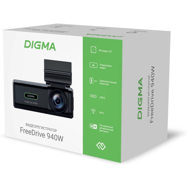 Видеорегистратор Digma FreeDrive 940W