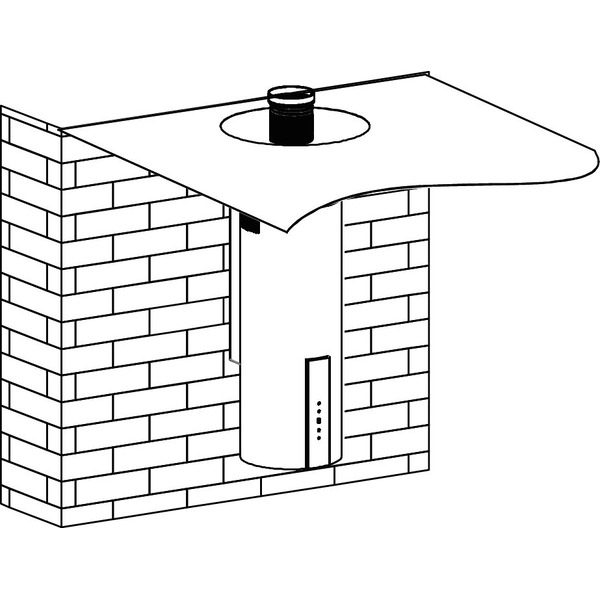 Кухонная вытяжка Korting KHC 35969 DN Cylinder