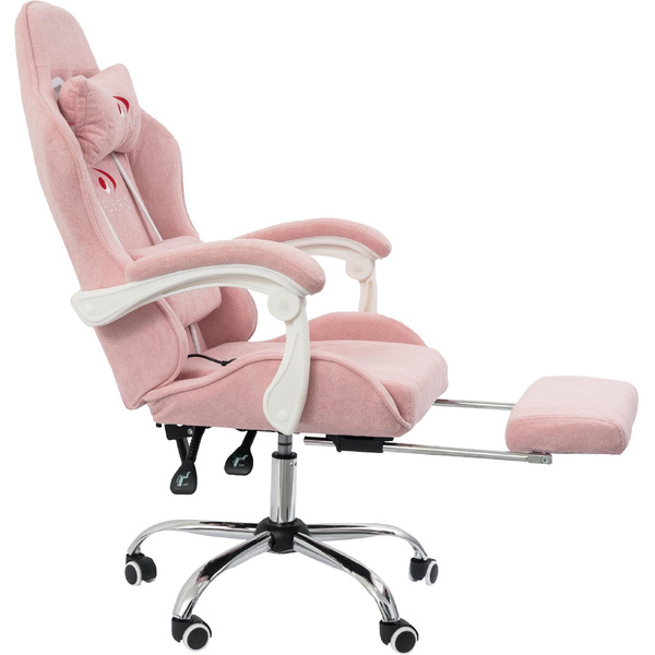 Вибромассажное кресло Calviano Avanti Ultimato (pink fabric)