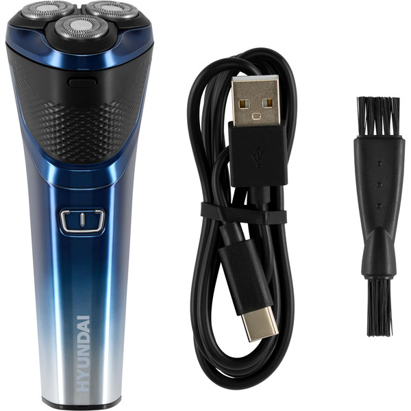 Бритва роторная Hyundai H-SH8089 (голубой)