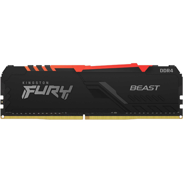 Оперативная память Kingston FURY Beast RGB 32ГБ DDR4 3200 МГц KF432C16BB2A/32