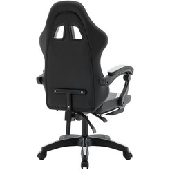 Игровое кресло Defender Runa Pro (черный/белый)