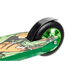 Самокат трюковый Ricos Fury JL-302A (черный/зеленый)