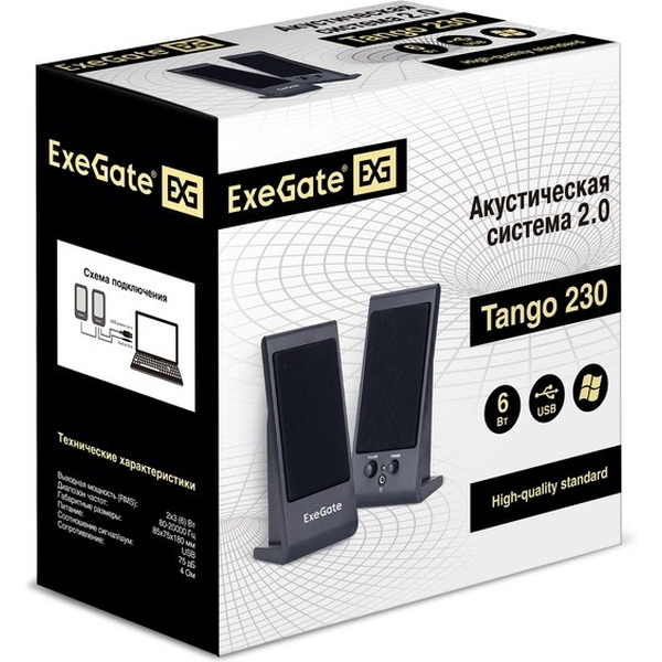 Акустическая система ExeGate Tango 230 (EX287056RUS)