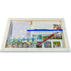 Картина по номерам Белоснежка Домик на горе 279-AS