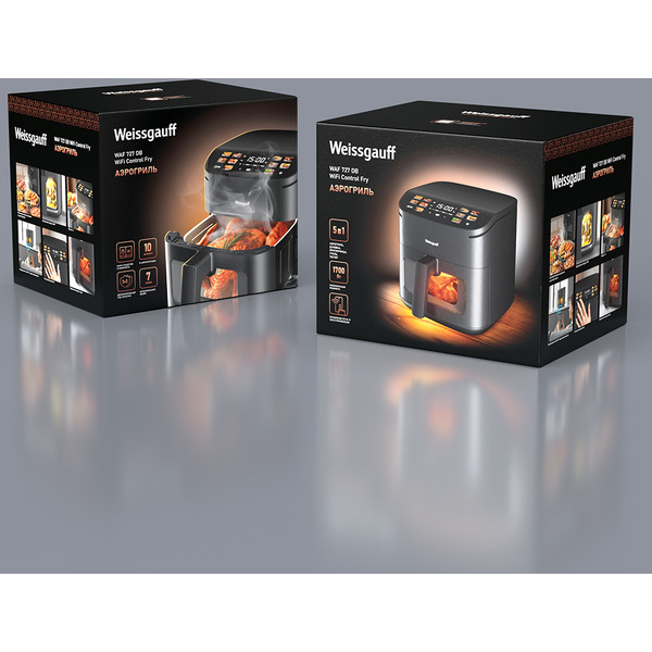 Аэрогриль Weissgauff WAF 727 DB WiFi Control Fry