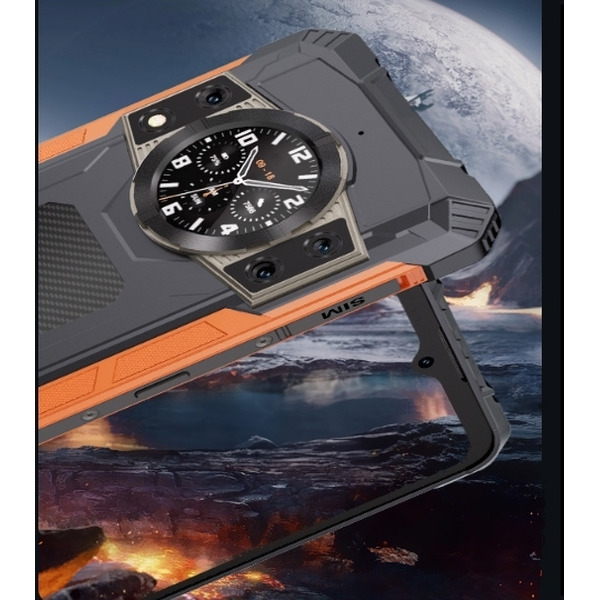 Смартфон Cubot KingKong Ace 2 6GB/128GB (черный/оранжевый)