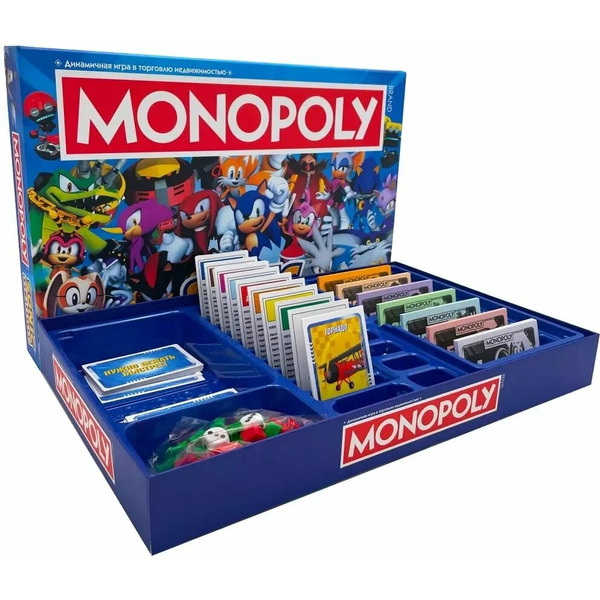 Настольная игра Hasbro Монополия Соник WM04624