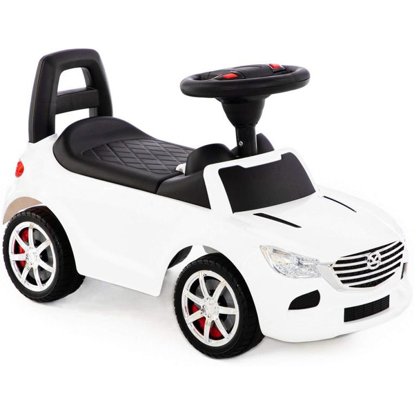 Каталка Полесье SuperCar №4 84514 (белый)