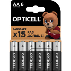 Батарейки Opticell Basic AA 6шт