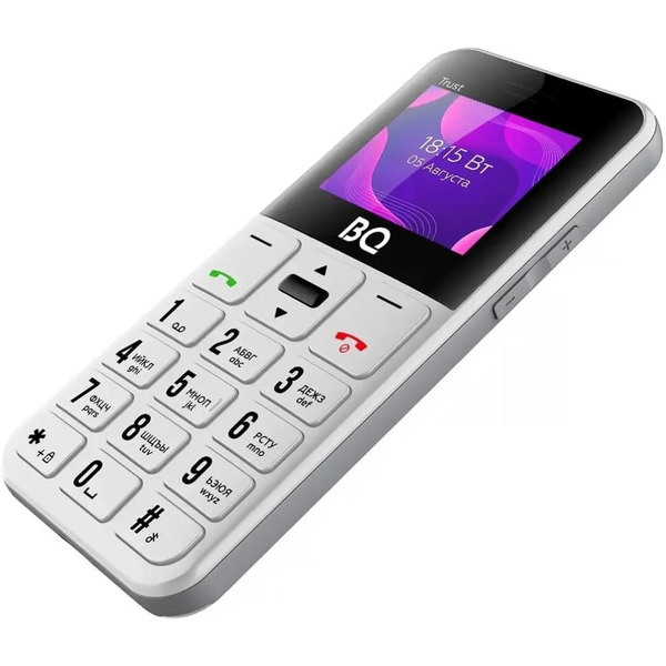 Мобильный телефон BQ 1866 Trust (белый)