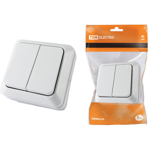 Выключатель TDM Ладога SQ1801-0003