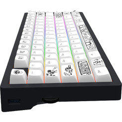 Клавиатура Дарк Проджект KD83A DP-KD-83A-100100-GMN (g3ms Magnetite, черный)