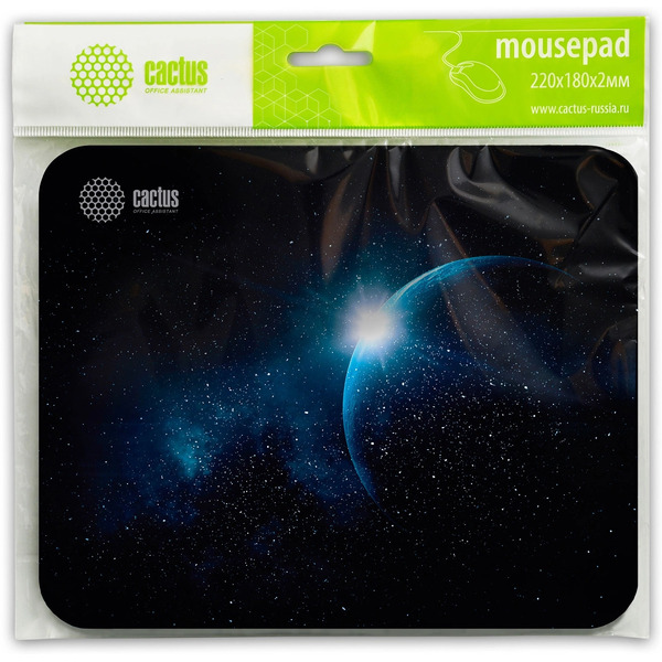 Коврик для мыши Cactus Space CS-MPC-P04XS