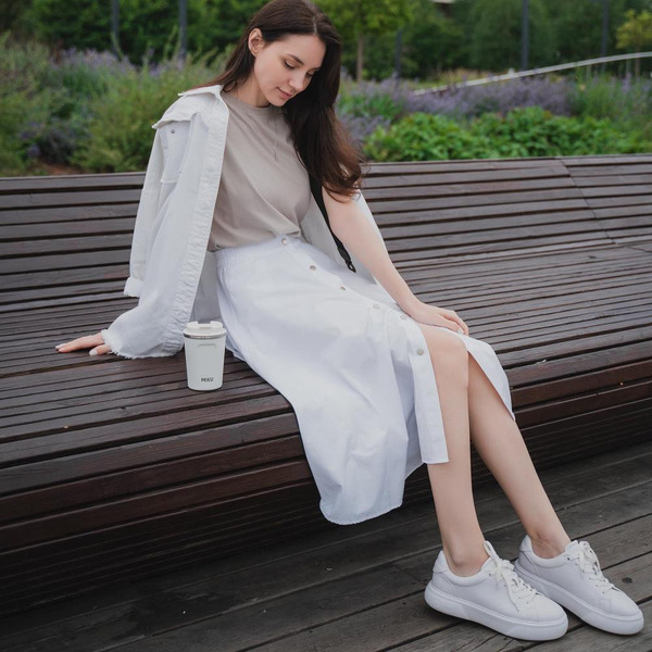 Термокружка MIKU TH-MG-380W (белый)