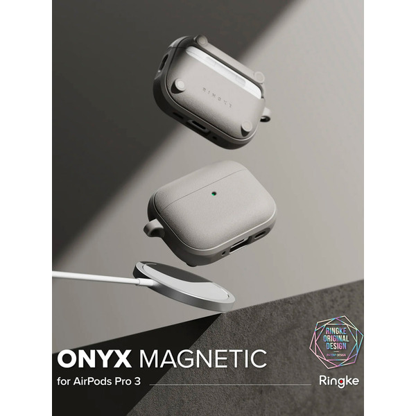 Чехол Ringke Onyx Magnetic для AirPods Pro 3 WARM GRAY