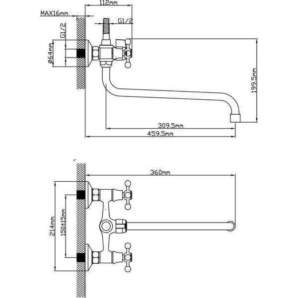 Смеситель AV Engineering AVROL7-D21