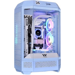 Корпус Thermaltake The Tower 300 Hydrangea Blue CA-1Y4-00SFWN-00
