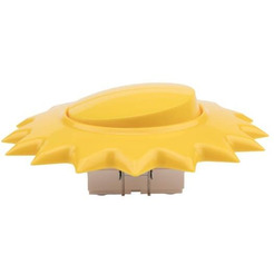 Выключатель двухклавишный KRANZ HAPPY Солнце KR-78-0618