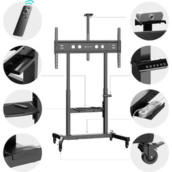 Стойка для телевизора Onkron TS1991E (черный)